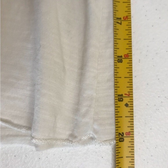 tsd by Stella Carakasi Long Sleeve Pin Tucks 100% Cotton Ivory Popover Medium - Picture 9 of 13